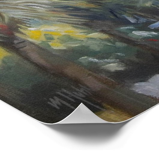 Augustiner Brücke Poster (Ecke)