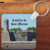 Augustiner Brücke und Fort Fotografy Schlüsselanhänger (Rückseite)