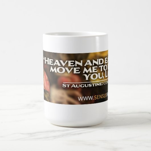 Augustiner Quote Tasse (Mittel)