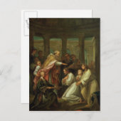 Augustiner Taufe Postkarte (Vorne/Hinten)