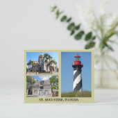 Augustiner Touristengebiete Postkarte (Stehend Vorderseite)