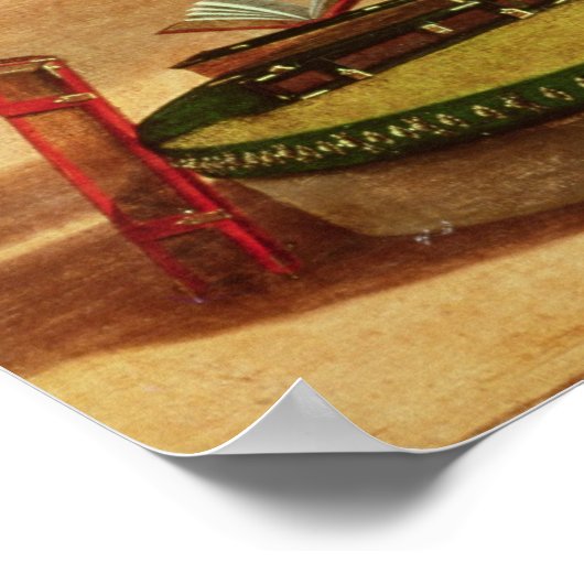 Augustiner Vision, 1502-08 Poster (Ecke)