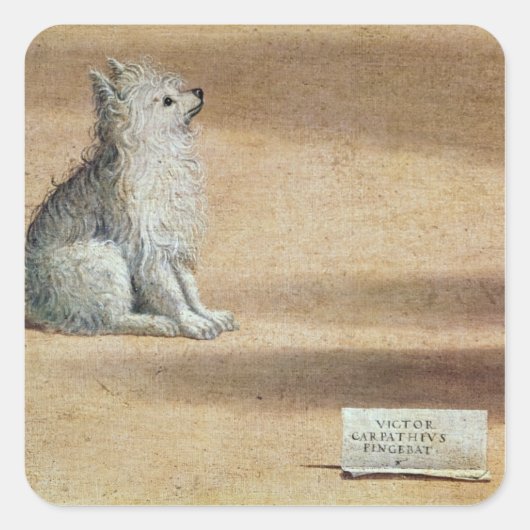 Augustiner Vision Quadratischer Aufkleber (Vorderseite)