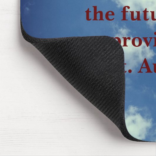 Augustiner Zitat Mousepad (Ecke)