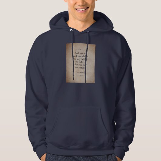 Augustinus Hoodie (Vorderseite)