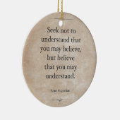 Augustinus Keramik Ornament (Rechts)