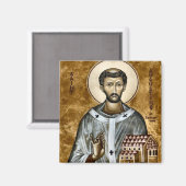 Augustinus von Canterbury Orthodox Christlich Magnet (Vorderseite/Rückseite)