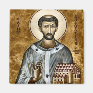 Augustinus von Canterbury Orthodox Christlich Magnet
