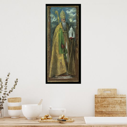 Augustinus von Hippo 1590 Poster (Küche)