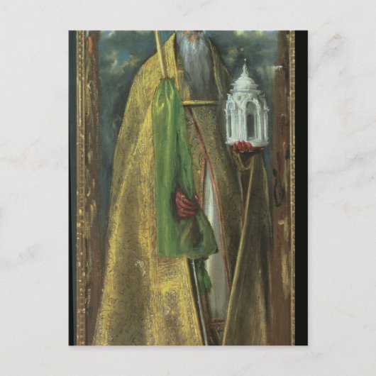 Augustinus von Hippo 1590 Postkarte (Vorderseite)