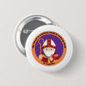 Augustinus von Hippo Button (Vorne & Hinten)