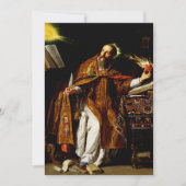 Augustinus von Hippo Einladung (Vorderseite)
