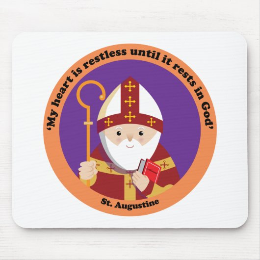 Augustinus von Hippo Mousepad (Vorne)