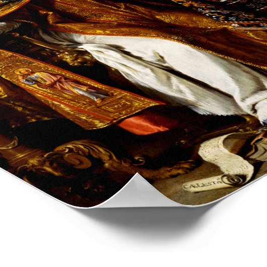 Augustinus von Hippo Poster (Ecke)