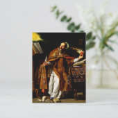Augustinus von Hippo Postkarte (Stehend Vorderseite)