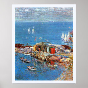 Augustnachmittag, Appledore von Childe Hassam Poster