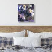 Augusto Giacometti Vintag White Peonies Leinwanddruck (Insitu (Schlafzimmer))