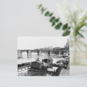 Augustus Bridge, Dresden, c.1910 Postkarte (Stehend Vorderseite)