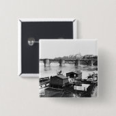 Augustus Brücke, Dresden, c.1910 Button (Vorne & Hinten)