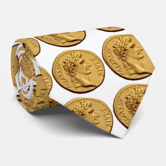 Augustus Caesar römische Münze Krawatte (Gerollt)