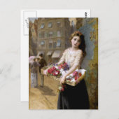 Augustus Edwin Mulready: Ein Postkarte (Vorne/Hinten)