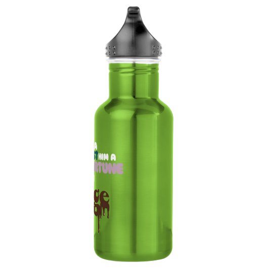 Augustus Gloop - A Fortune in Fudge Edelstahlflasche (Rechts)