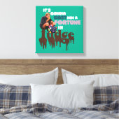 Augustus Gloop - Ein Glück in Fudge Leinwanddruck (Insitu (Schlafzimmer))