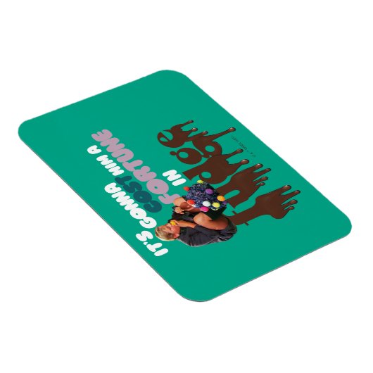 Augustus Gloop - Ein Glück in Fudge Magnet (Rechte Seite)