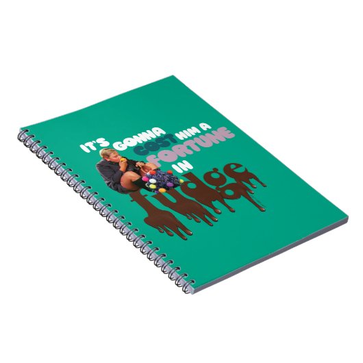 Augustus Gloop - Ein Glück in Fudge Notizblock (Rechte Seite)