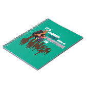 Augustus Gloop - Ein Glück in Fudge Notizblock (Linke Seite)