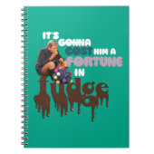 Augustus Gloop - Ein Glück in Fudge Notizblock (Vorderseite)