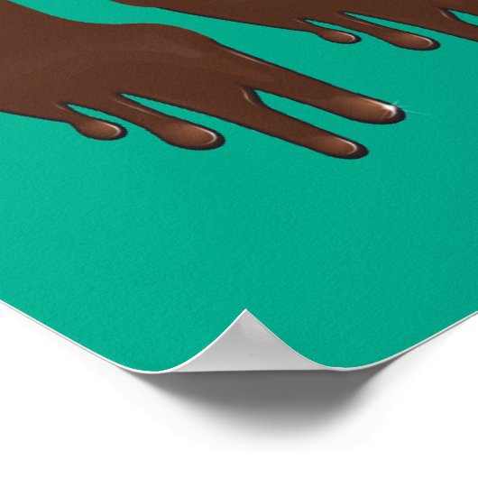 Augustus Gloop - Ein Glück in Fudge Poster (Ecke)