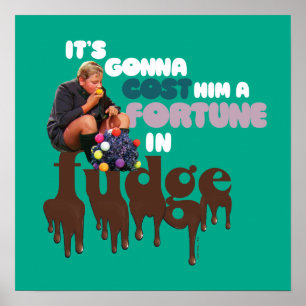 Augustus Gloop - Ein Glück in Fudge Poster