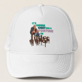 Augustus Gloop - Ein Glück in Fudge Truckerkappe (Vorderseite)