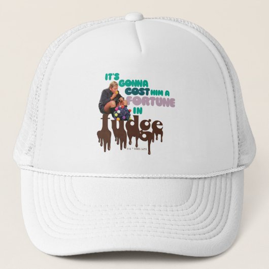 Augustus Gloop - Ein Glück in Fudge Truckerkappe (Vorderseite)