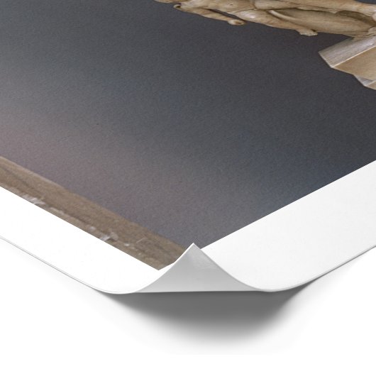 Augustus of Prima Porta, c.20 BC (marble) Poster (Ecke)