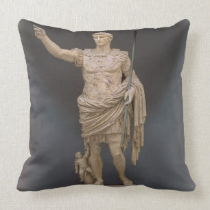 Augustus von Prima Porta, c.20 BC (Marmor) Kissen