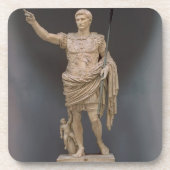 Augustus von Prima Porta, c.20 BC (Marmor) Untersetzer (Vorderseite)