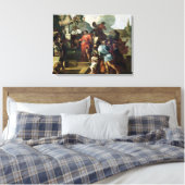 Augustus vor dem Grab von Alexander III. Leinwanddruck (Insitu (Schlafzimmer))