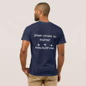AUIP Wintermester der dunkle T - Shirt Männer (Schwarz voll)