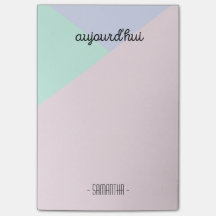 Aujourd'hui Post-Itanmerkungen