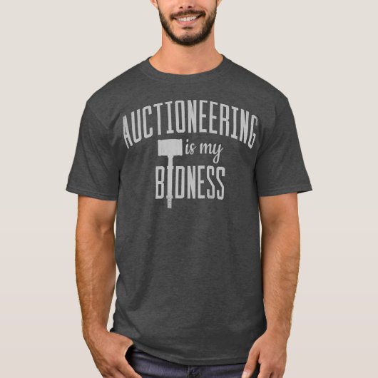 Auktionator Geschenk Funny Auktionering ist mein S T-Shirt (Vorderseite)