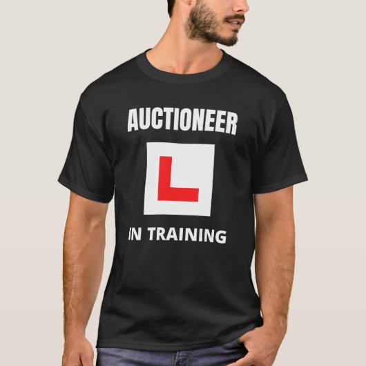 Auktionator in Ausbildung T-Shirt (Vorderseite)