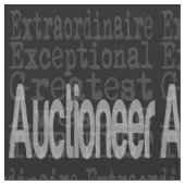 Auktionator Stoff (Nahaufnahme)