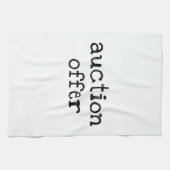 Auktionsangebot Küchentuch (Horizontal)