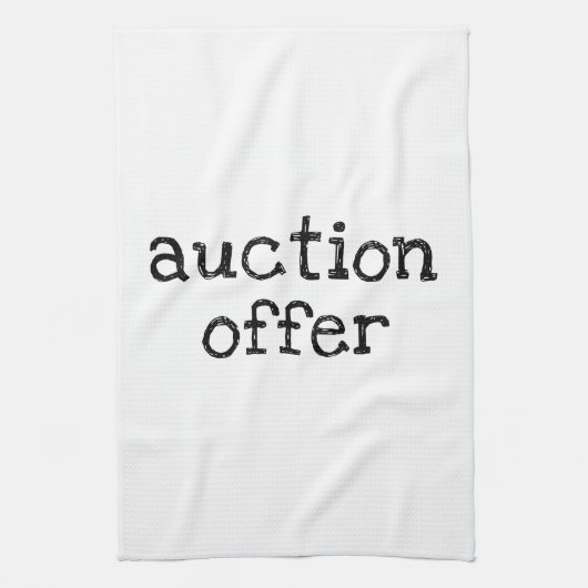 Auktionsangebot Küchentuch (Vertikal)