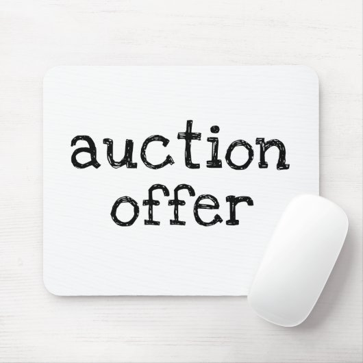 Auktionsangebot Mousepad (Mit Mouse)