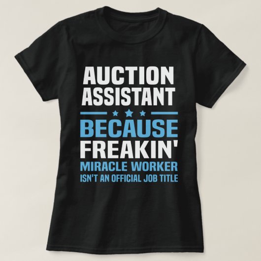 Auktionshilfe T-Shirt (Design vorne)