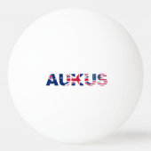 AUKUS AU UK TISCHTENNISBALL (Rückseite)