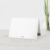 Aulay-Clan-Familie Kariert schottischer Kipper Dankeskarte (Rückseite)